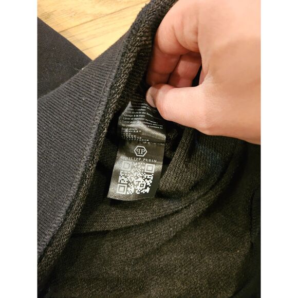 Philpp Plein Men's Black Sweatshirt in Small - Picture 9 of 9